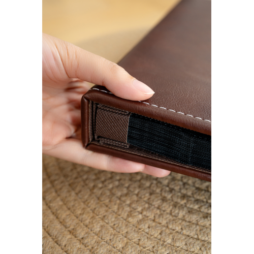 6" Leather Photo Album – Holds 240 Photos